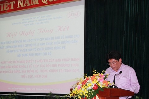 Tin Đảng Ủy - Đảng bộ Satra