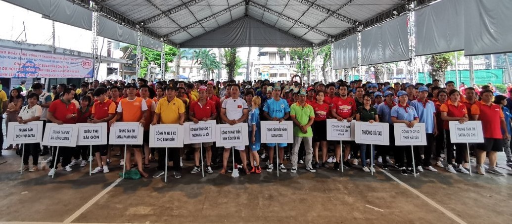 Công đoàn - Đảng bộ Satra