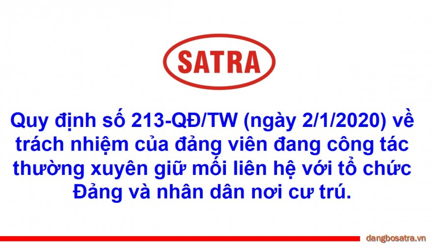 Đảng Ủy - Page 7 of 186 - Đảng bộ Satra