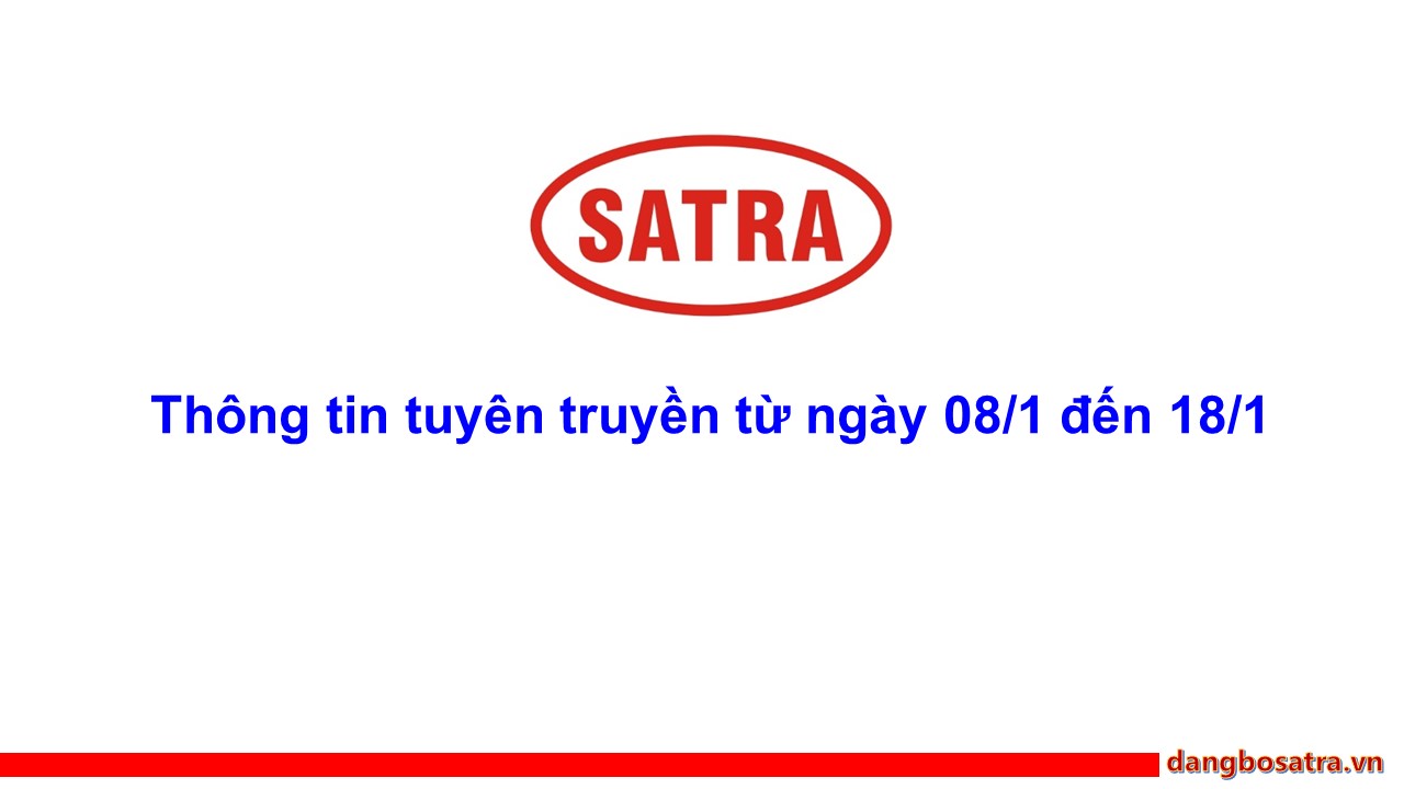 Tin Satra - Đảng bộ Satra