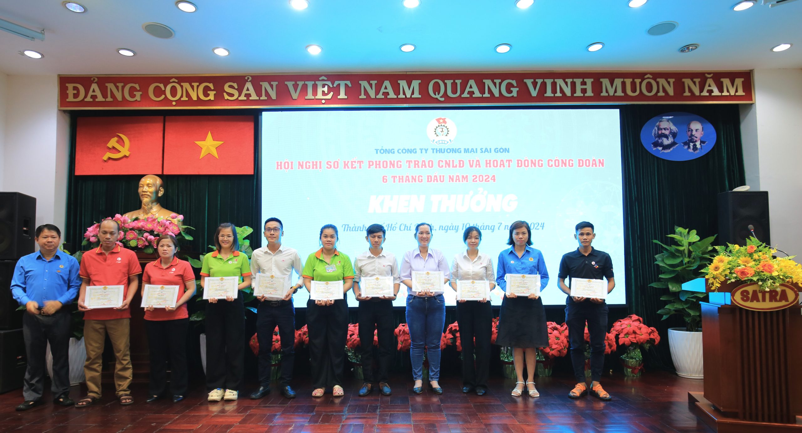 Tin Đảng Ủy - Đảng bộ Satra