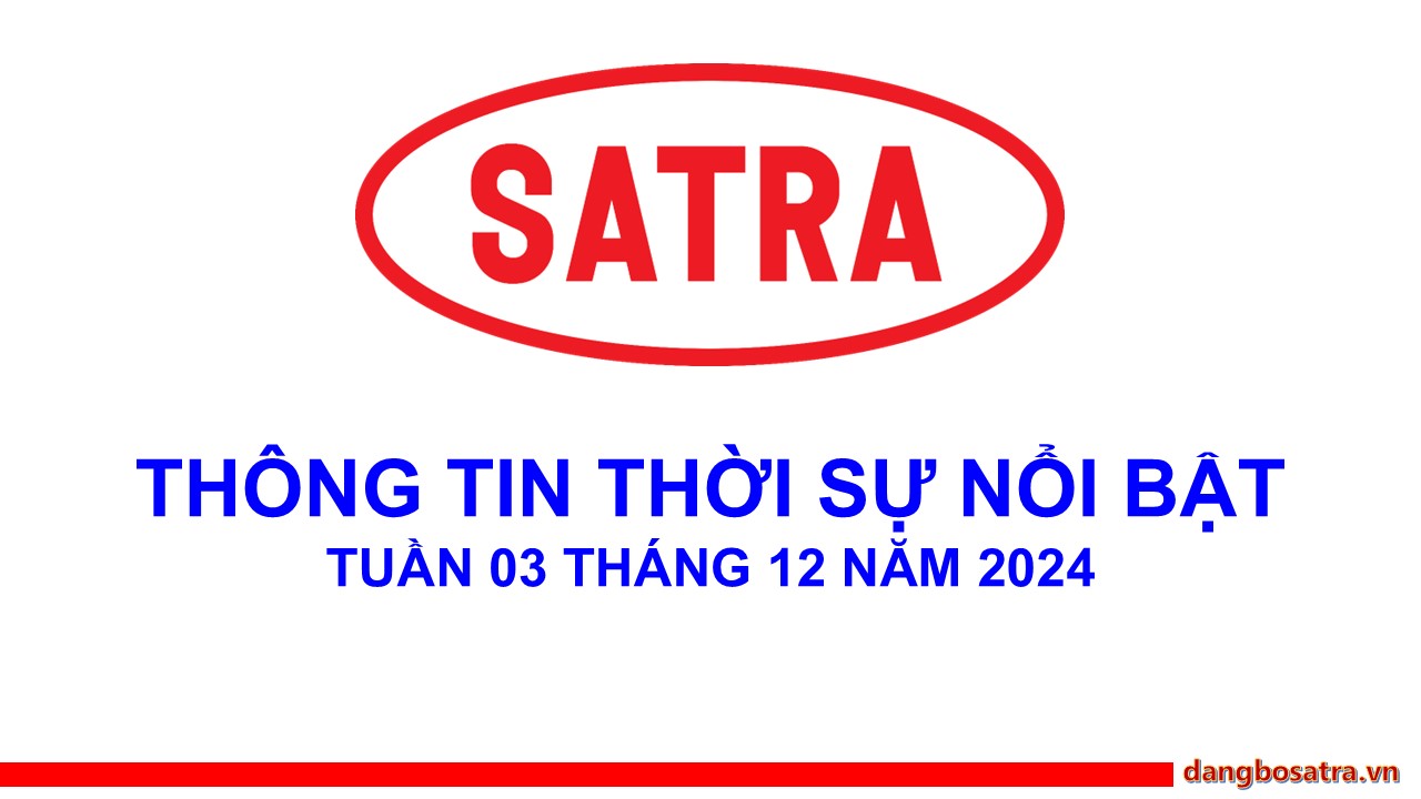 Tin tức - Đảng bộ Satra