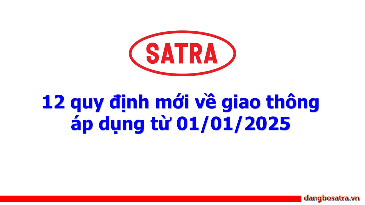 Tin thời sự - Đảng bộ Satra