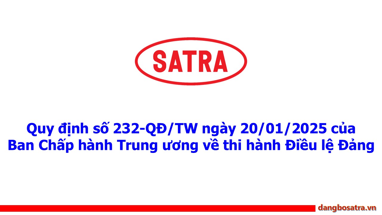 Đảng Ủy - Page 3 of 186 - Đảng bộ Satra