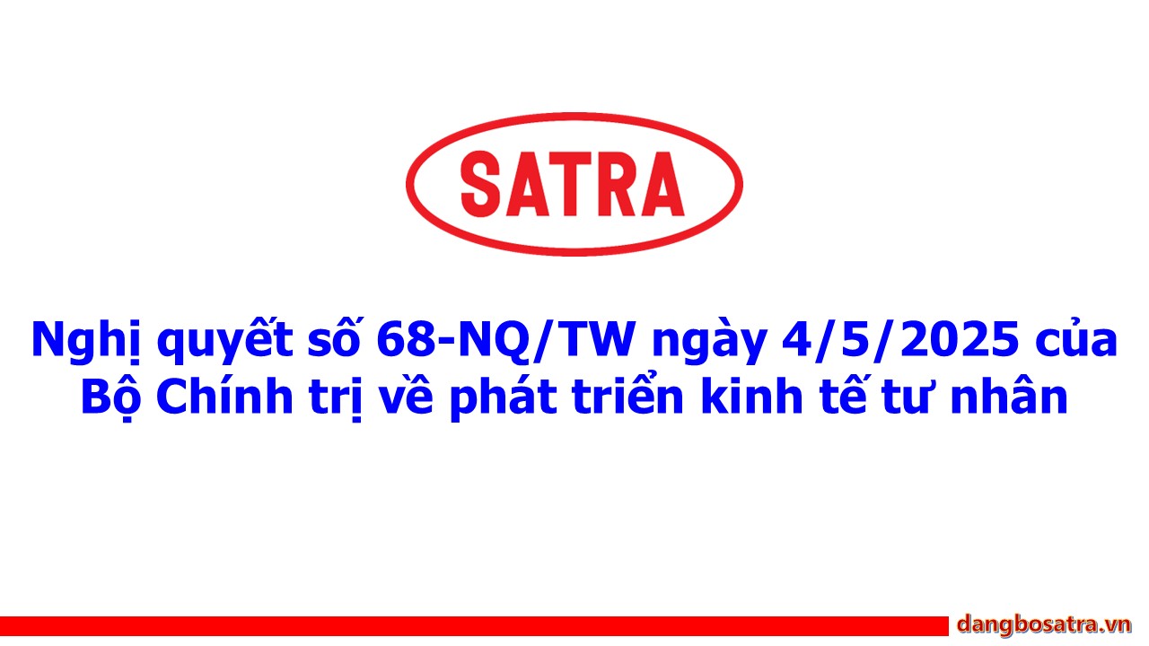 Đảng Ủy - Đảng bộ Satra