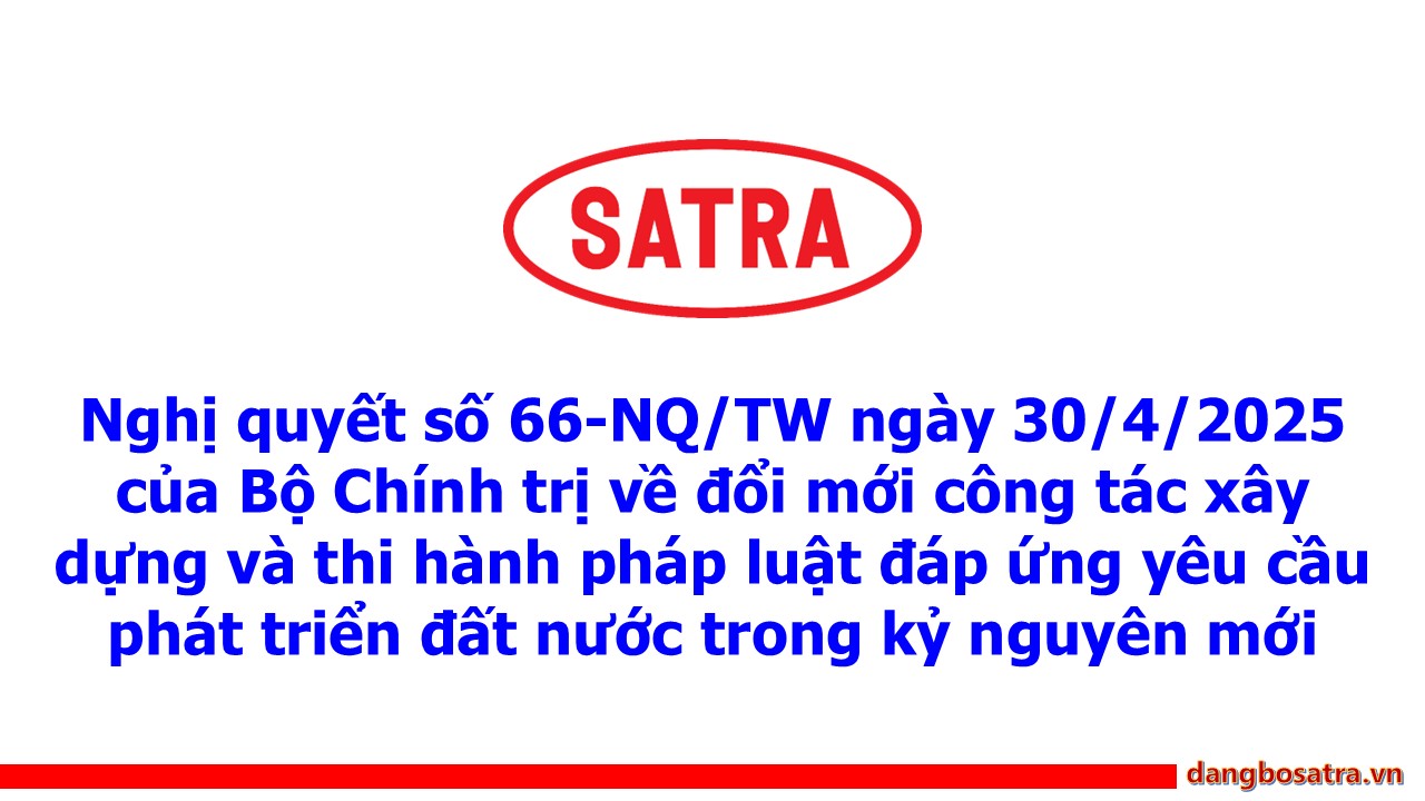 Đảng Ủy - Đảng bộ Satra