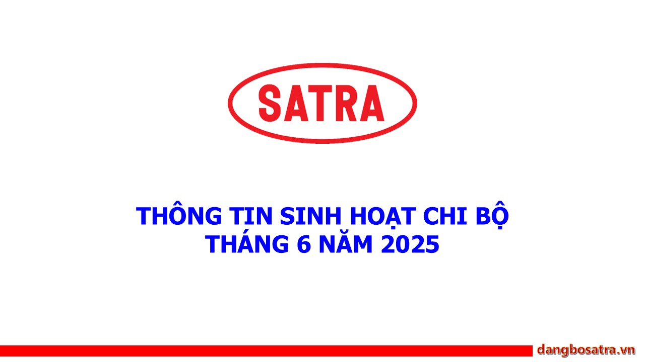 Kết luận số 196-KL/TW ngày 03/10/2025 của Bộ Chính trị về tiếp tục thực hiện Nghị quyết số 09-NQ/TW, ngày 08/11/2002 của Bộ Chính trị và Kết luận số 66-KL/TW, ngày 04/3/2010 của Ban Bí thư về tăng cường sự lãnh đạo của Đảng đối với công tác cựu chiến binh Việt Nam trong tình hình mới - Đảng bộ Satra