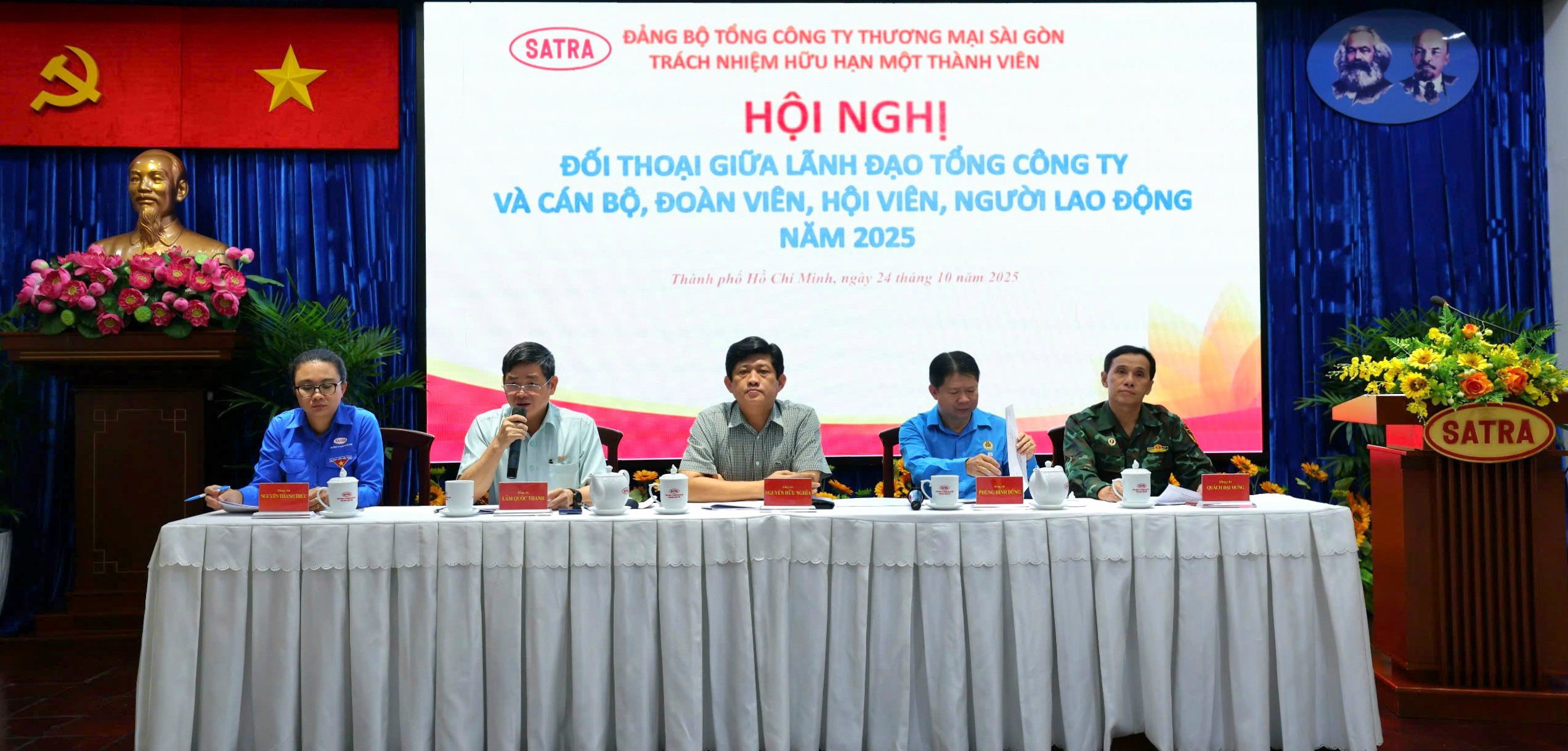 Satra họp mặt kỷ niệm 70 năm ngày Thương Binh Liệt Sỹ - Đảng bộ Satra
