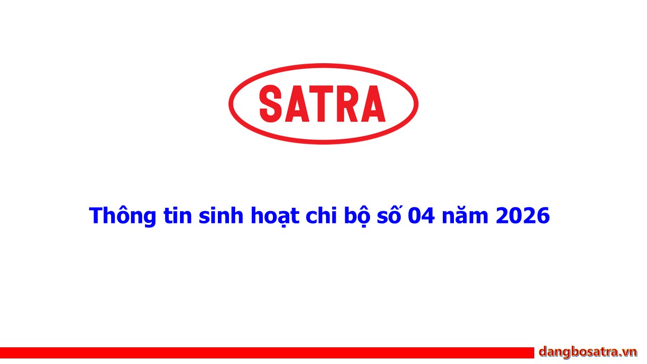 Trang chủ - Đảng bộ Satra