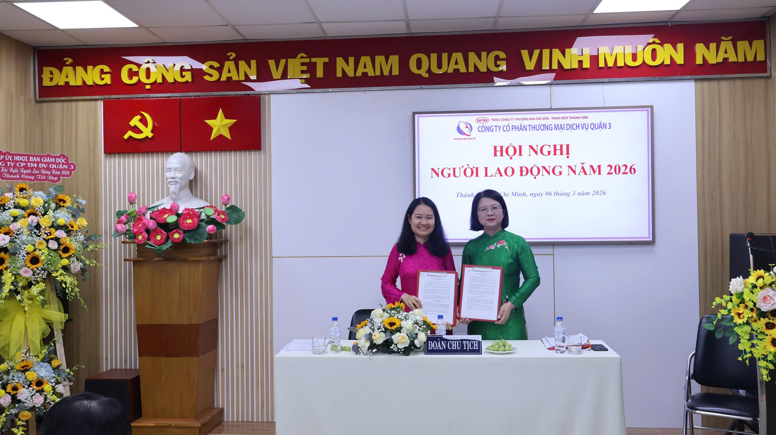 Nâng nhận thức về chủ trương, chính sách của Đảng và Nhà nước cho công nhân - Đảng bộ Satra