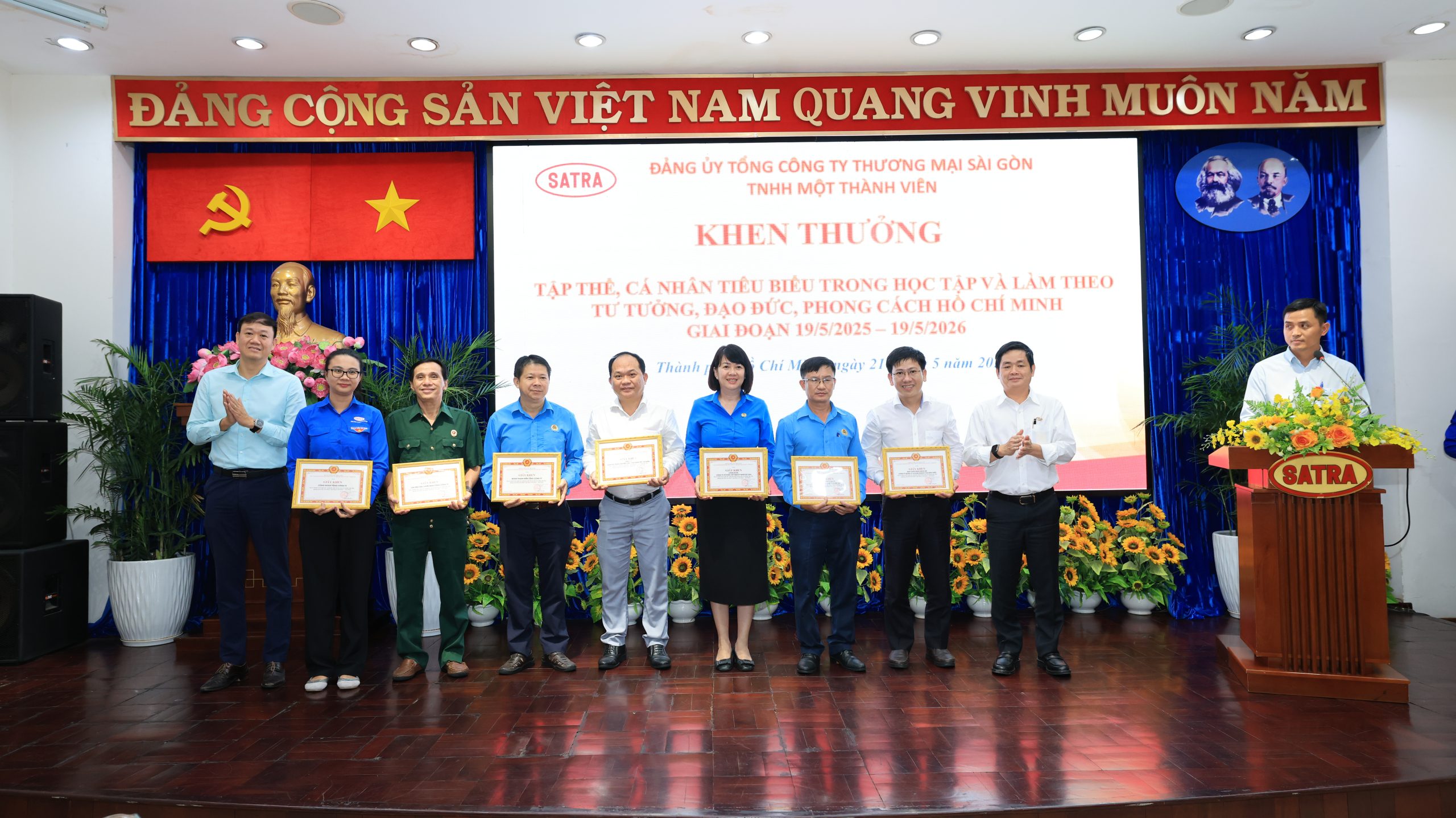 Trang chủ - Đảng bộ Satra