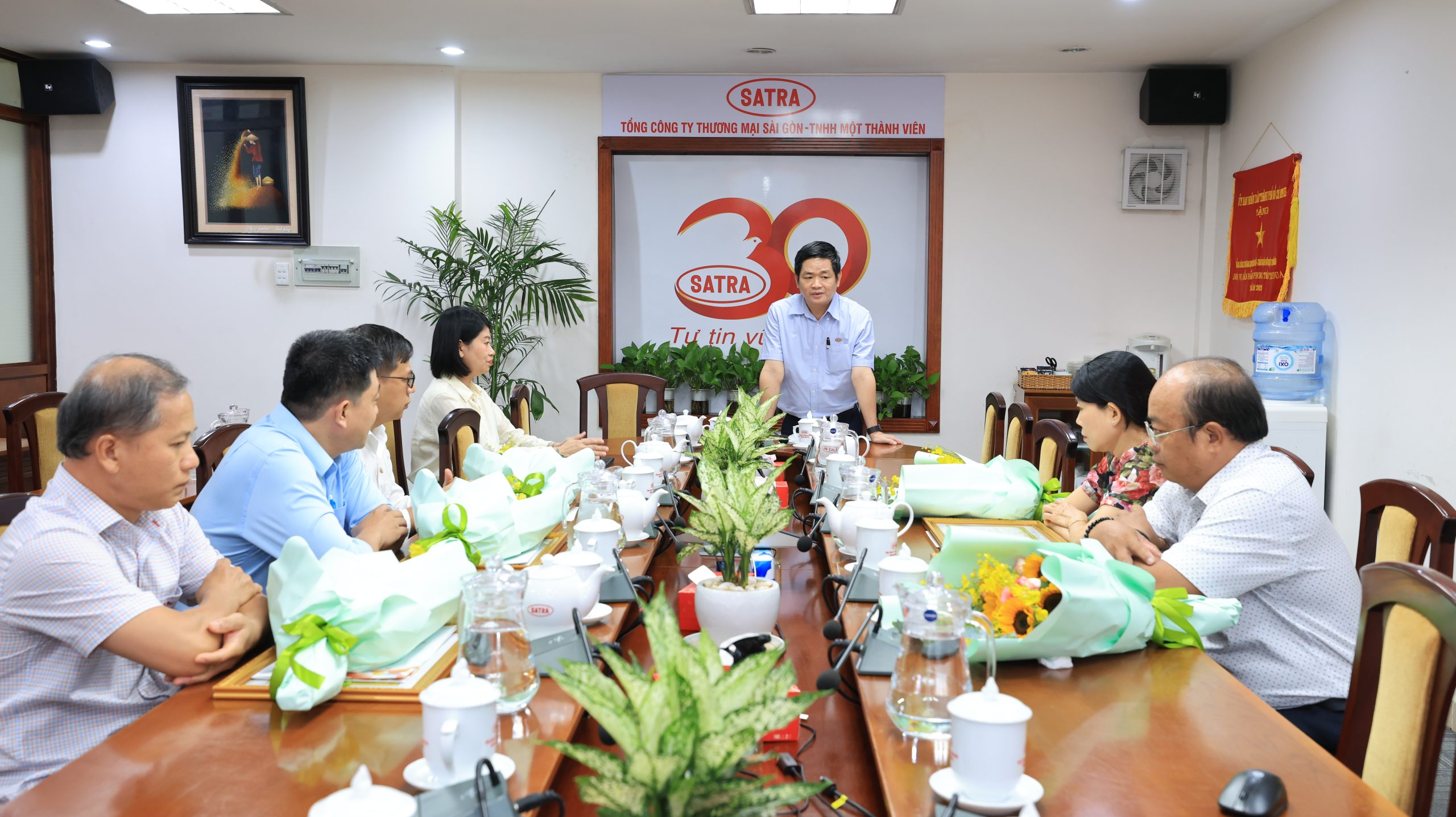 Satra thực hiện nhiệm vụ chính trị năm 2020 với tinh thần trách nhiệm và quyết tâm cao nhất - Đảng bộ Satra