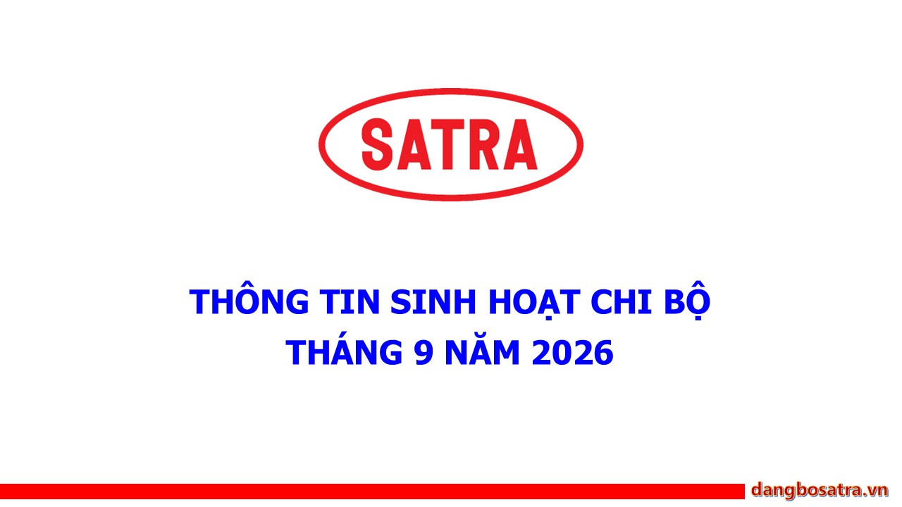 Trang chủ - Đảng bộ Satra