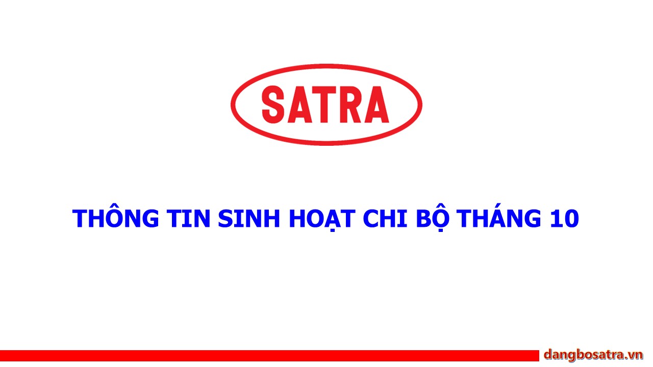 Kế hoạch số 105/CĐ-TCT Ngày 26/12/2017 của Công Đoàn Tổng Công ty - Đảng bộ Satra